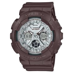 Наручные часы CASIO Baby-G BA-130SW-5A, серебряный, серый