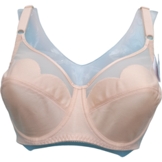 Бюстгальтер MISSTYLE, размер 90F, бежевый