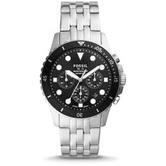 Наручные часы FOSSIL FB-01, серебряный, черный