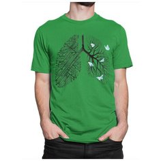 Футболка DreamShirts Studio, размер 2XL, зеленый