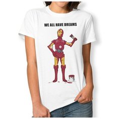 Футболка Design Heroes, размер 3XL, белый