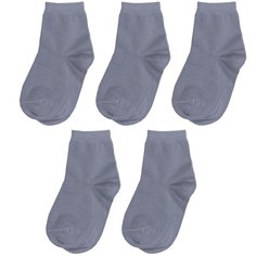 Носки ХОХ 5 пар, размер 12-14, серый