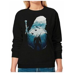 Свитшот DreamShirts Studio, размер 52, черный
