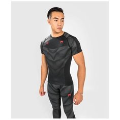 Рашгард Venum, размер M, черный, красный