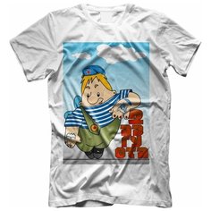 Футболка , размер 38, мультиколор