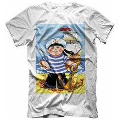 Футболка , размер 36, мультиколор