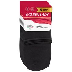Носки Golden Lady, 5 пар, размер 39-41, черный