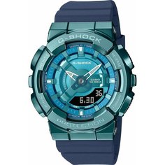 Наручные часы CASIO G-Shock GM-S110LB-2A, голубой, синий