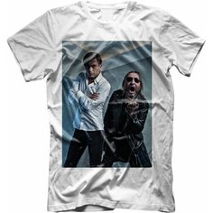 Футболка GOODbrelok, размер 28, мультиколор