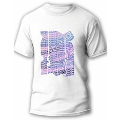 Футболка размер 2XL, белый