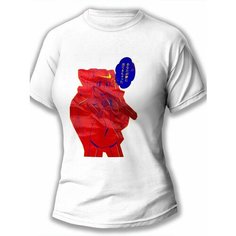 Футболка размер M, белый