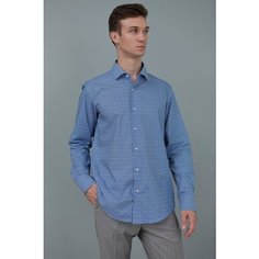 Рубашка Dave Raball, размер 43 176-182, синий