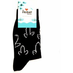 Носки St. Friday, размер 38-41 , черный