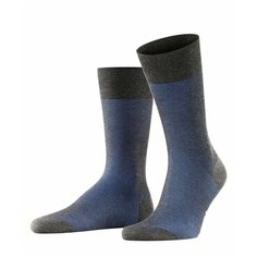 Носки Falke, размер 41-42, синий, серый