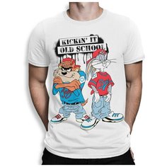 Футболка DreamShirts Studio, размер 2XL, белый