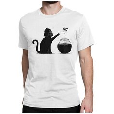 Футболка DreamShirts Studio, размер XS, белый