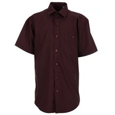 Школьная рубашка Imperator, размер 104-110, бордовый