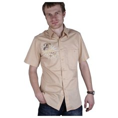 Рубашка Maestro, размер 48/L/178-186, бежевый