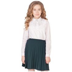 Школьная юбка Инфанта, размер 146-72, зеленый