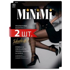 Колготки MiNiMi Ideale, 40 den, 2 шт., размер 4/L, коричневый