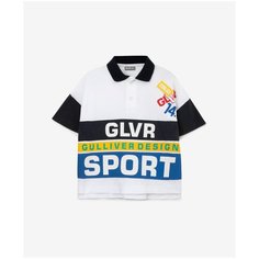 Поло Gulliver Baby, размер 110, мультиколор