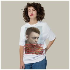 Футболка размер L, белый