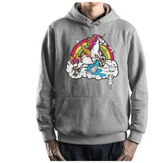 Худи Dream Shirts, размер 2XL, серый