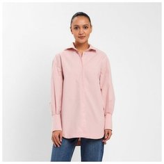 Рубашка Minaku, размер 46, розовый