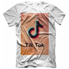 Футболка , размер 34, мультиколор