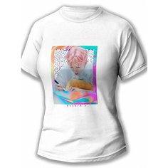 Футболка размер L, белый