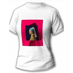 Футболка размер S, белый