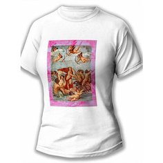 Футболка размер M, белый