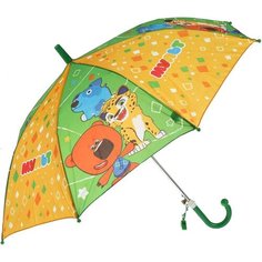 Зонт-трость Играем вместе, зеленый, оранжевый
