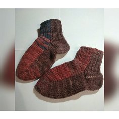 Носки Топотушки размер 16 см, коричневый