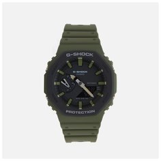 Наручные часы CASIO G-Shock GA-2110SU-3A, хаки, зеленый
