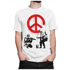 Футболка DS Apparel, размер 2XL, белый