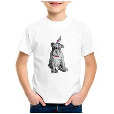 Футболка CoolPodarok, размер 22, белый