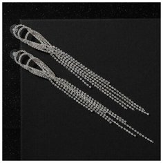 Серьги Queen Fair, белый