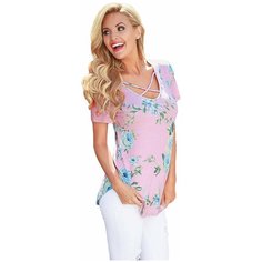 Футболка VitoRicci, размер 46-48, розовый