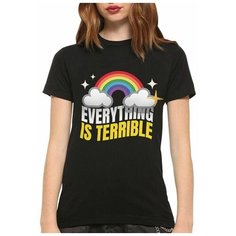 Футболка Design Heroes, размер S, черный