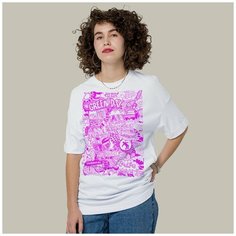 Футболка размер L, белый