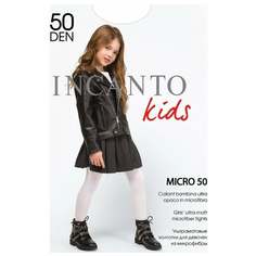 Колготки Incanto, 50 den, размер 152-158, синий, бежевый