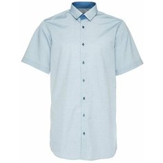 Рубашка Imperator, размер 50/L (170-178, 41 ворот), голубой