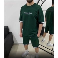 Спортивный костюм , размер XXXL , зеленый