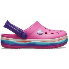 Сабо Crocs, размер С11 (28-29EU), розовый