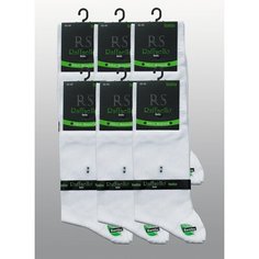 Носки Raffaello Socks, 6 пар, размер 42-45, белый