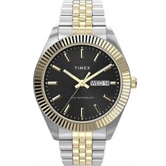 Наручные часы TIMEX Waterbury TW2V17600, черный, серебряный