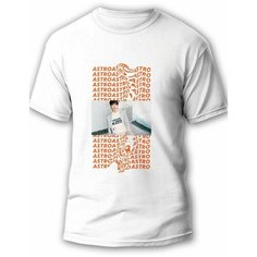 Футболка размер 2XL, белый