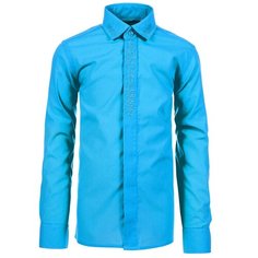 Школьная рубашка Imperator, размер 116-122, синий