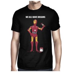 Футболка Design Heroes, размер 3XL, черный